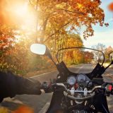 Motorradtour im Herbst