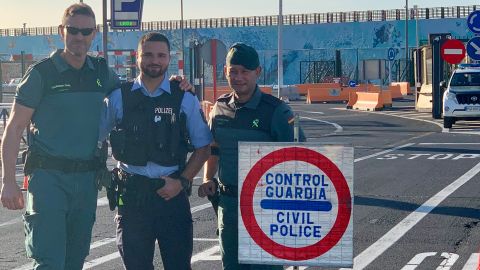 Gemeinsame Personen- und Fahrzeugkontrollen