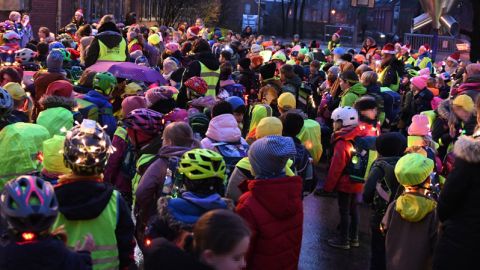 Kinder der Marien-Grundschule in Greven