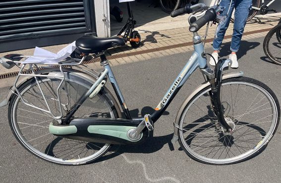 Die Polizei sucht den Eigentümer dieses Fahrrads.